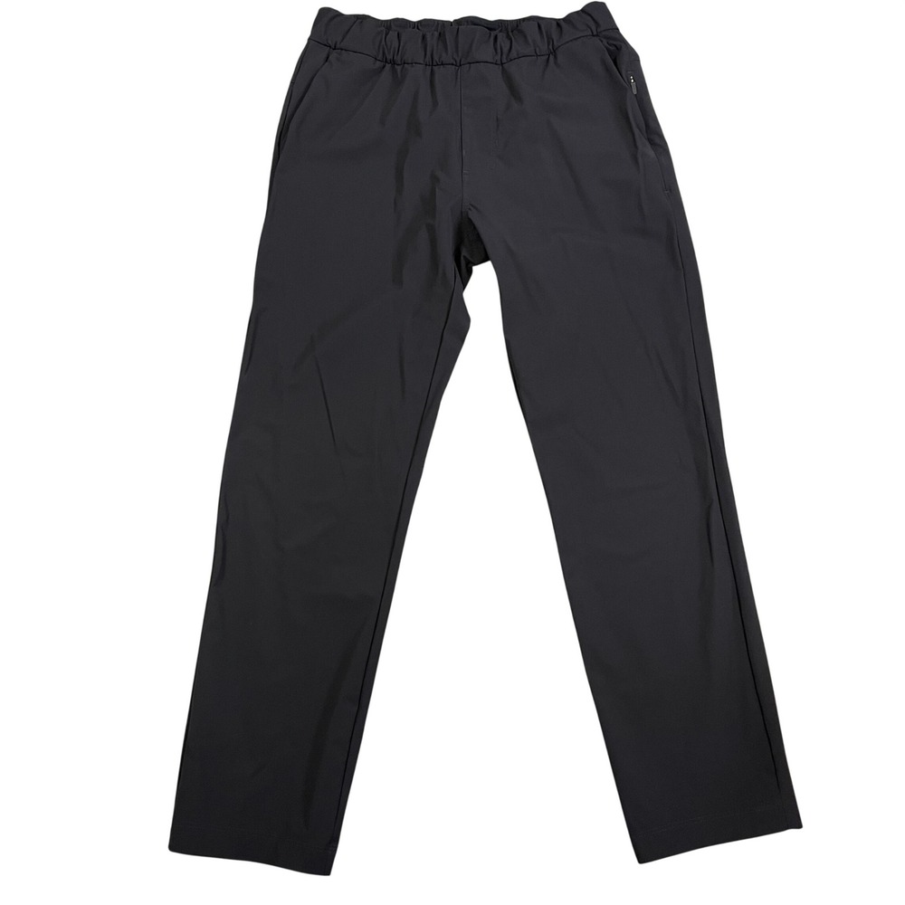 Vuori Miles Ankle Pant Performance Stretch Black Womens Small Travel Outdoors